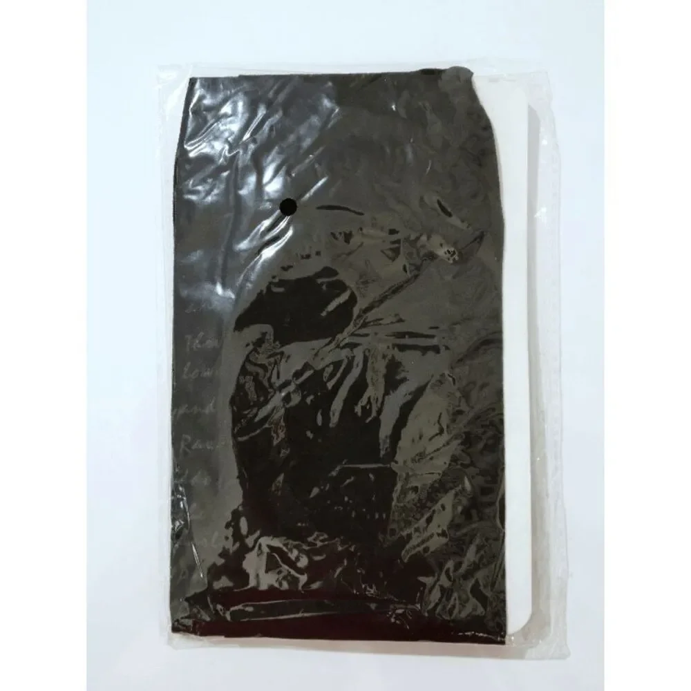 Shakespeare Sonnet Text Printed Tights Black Sheer Nylon Pantyhose Hosiery NEW